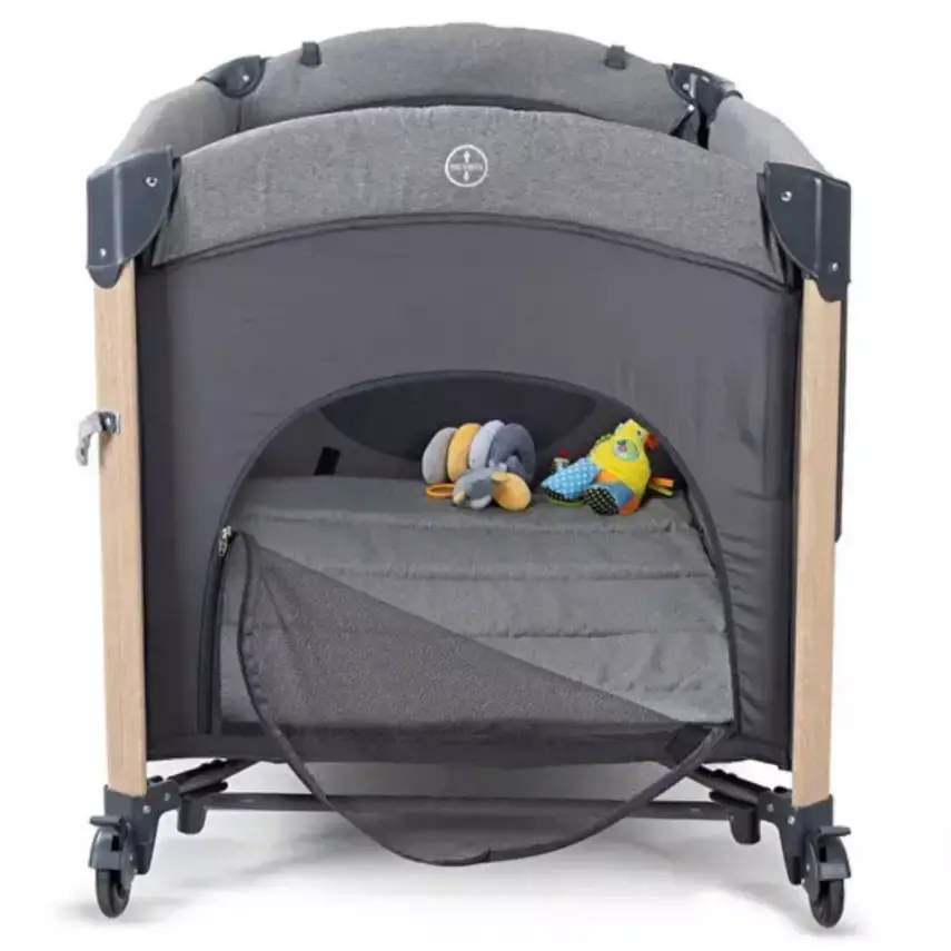 Prego 8069 Elips Plus Anne Yanı Oyun Parkı 70x120 cm Gri