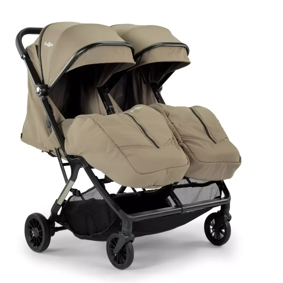 Baby2Go Avangarde İkiz Bebek Arabası Siyah