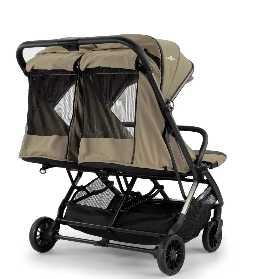 Baby2Go Avangarde İkiz Bebek Arabası Siyah