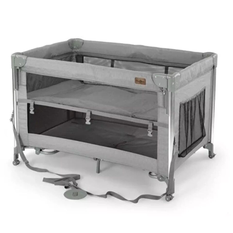 Baby2Go Luna Anne Yaı Oyun Parkı 70x110 cm Gri