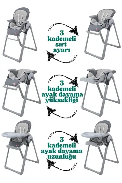 MİRACOOL MASTERCOOK PROLUX MAMA SANDALYESİ